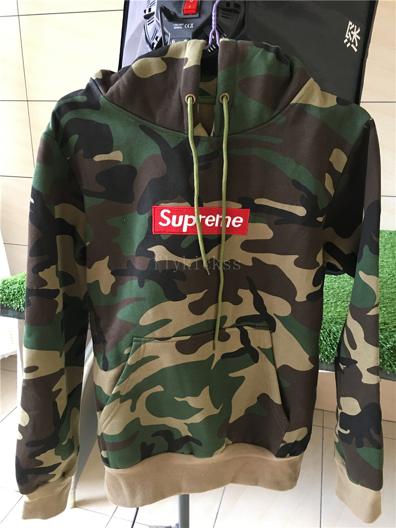 Supreme Camo Ripstop Pullover